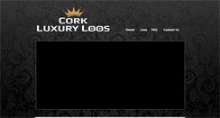Desktop Screenshot of corkluxuryloos.ie