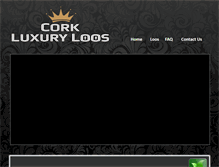 Tablet Screenshot of corkluxuryloos.ie